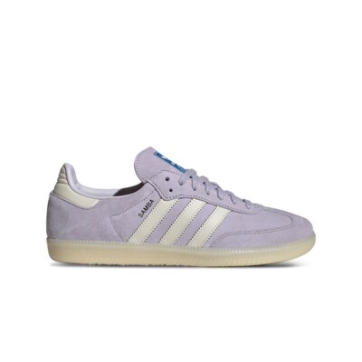 Adidas Originals Samba OG (SILVER DAWN/CHALK WHITE/OFF WHITE) Men's Shoes IG6176