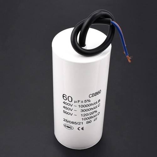 Motor Start Wired Capacitor Run Generator Compressor Air