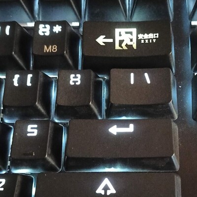 Safe Through Keycaps ABS 2.0U Backspace Delete Keys Keycap Replace