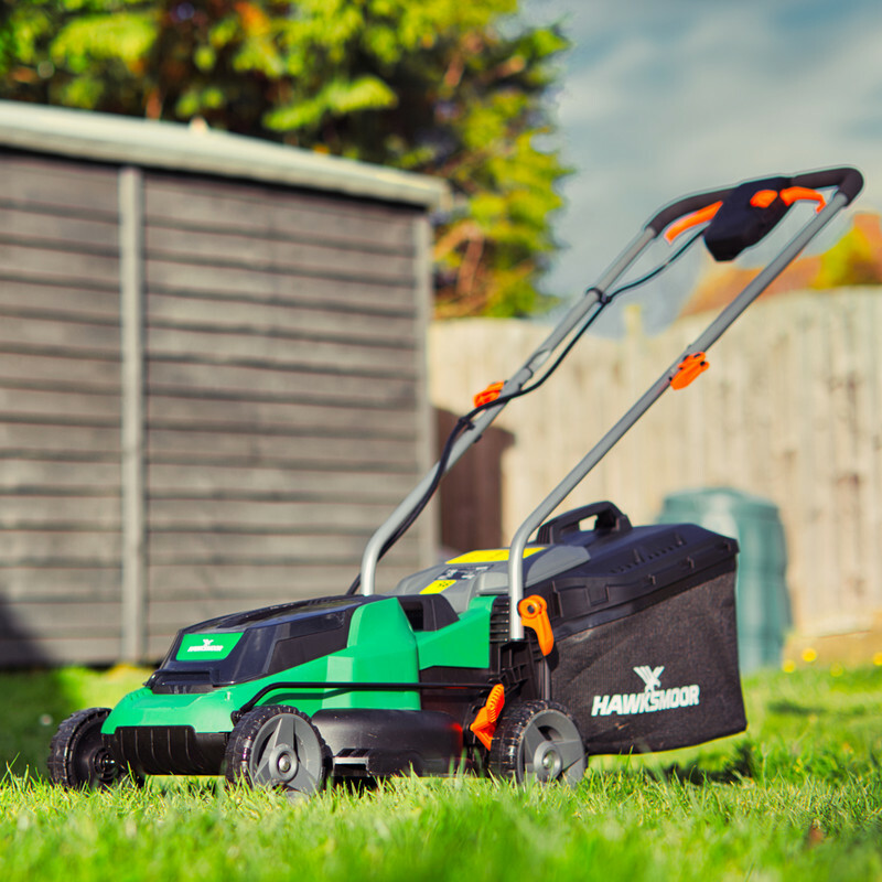 Hawksmoor 36V (2x18V) 34cm Cordless Lawnmower