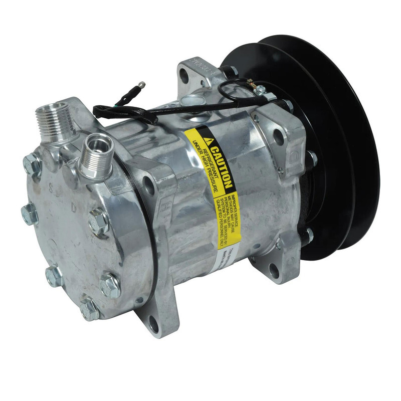 New A/C Compressor SD7H15 for Sanden Models 4501-4750 Red Dot - Picture 3 of 7