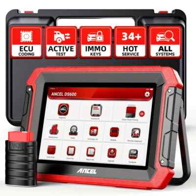 Ancel DS600 Bidirectional Control OE-Level All System OBD2 Scanner Diagnostic