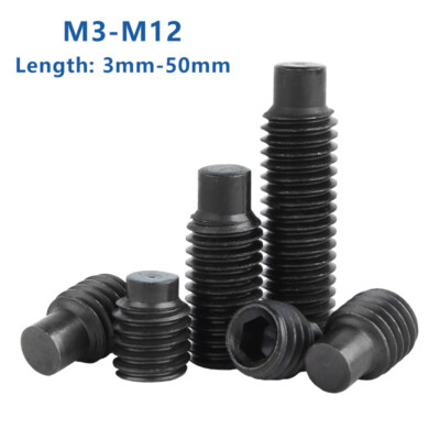 M3-M12 Socket DOG Point Grub Screws 14.9 High Tensile Hex Allen Screws DIN 915