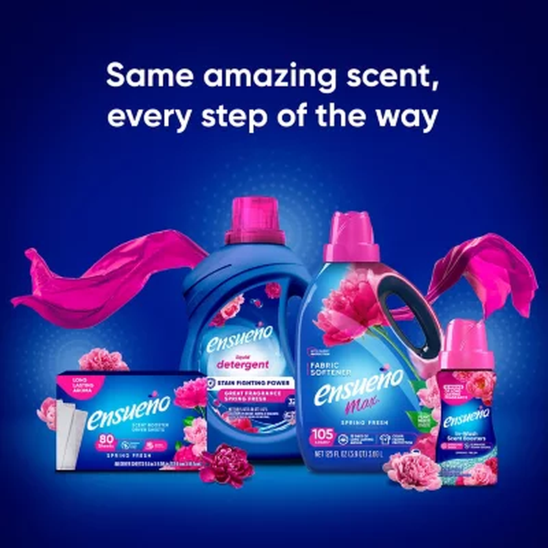 Ensueño Max Liquid Fabric Softener - Spring Fresh Scent - 304 fl. oz. - 300 Load