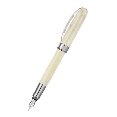 VISCONTI Fountain Pen Rembrandt Ivory White Dual-use Fine Point F KP10-07-FPF