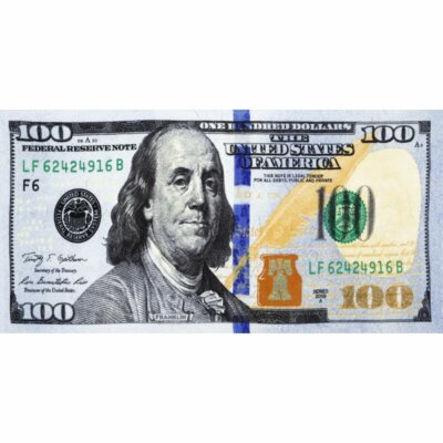 Benjamin Franklin 30 X 60 Inch