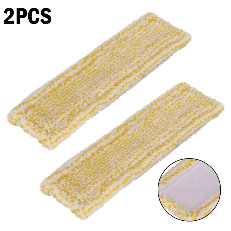 2PCS Microfiber Mop Cloths For Karcher WV2 5 Window Cleaning Machine 2.633-130.0
