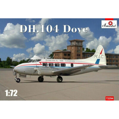 AMODEL 72294 DH.104 ''Dove'' Scale 1/72 - Scale Plastic Model Airplane kit