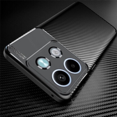 For Xiaomi Redmi Note 13/13 Pro /13 Pro+ 5G Shockproof Carbon Fiber Case Cover