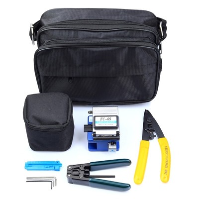 FTTH Fiber Cold Connection Tool Cleaver Power Meter Cable Tester Stripping Tool