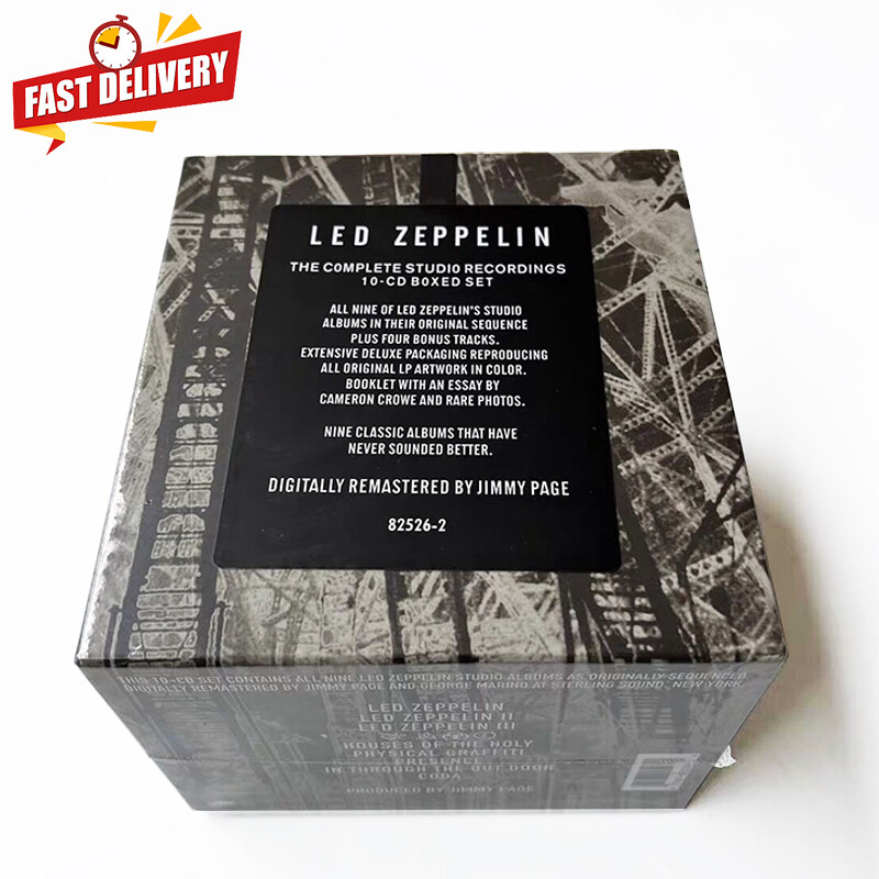 Led Zeppelin The Complete Studio Recordings Cd Box Set Neuf ScellÃ©