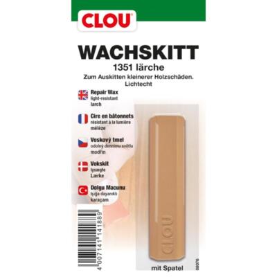 Clou Wachskitt-Stange Lärche zum Reparieren und Auskitten von Holzschäden