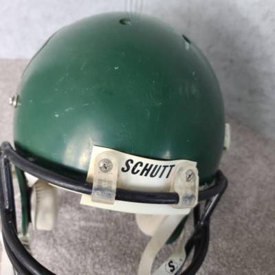 Schutt Boys Football Helmet Green Matte Guard Lineman USA AYP Adams AIR VFS XL