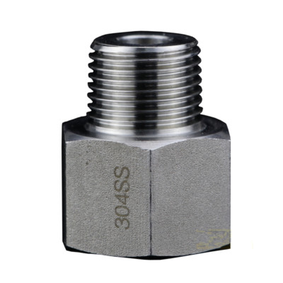 1/4'' Male to 3/8'' Female BSP Hex Nipple Pipe Fitting SS304 Reducer Connector