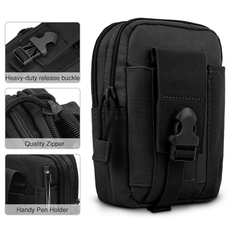 Gürteltasche Für Herren & Damen – Wasserdichte Umhängetasche Für Sport, Reisen & Alltag – Mit 5 Taschen