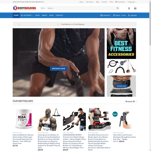 Website Store Free