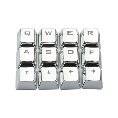 12PCS High Quality Mechanical Keyboard Keycaps Zinc-Alloy Keycap Professional