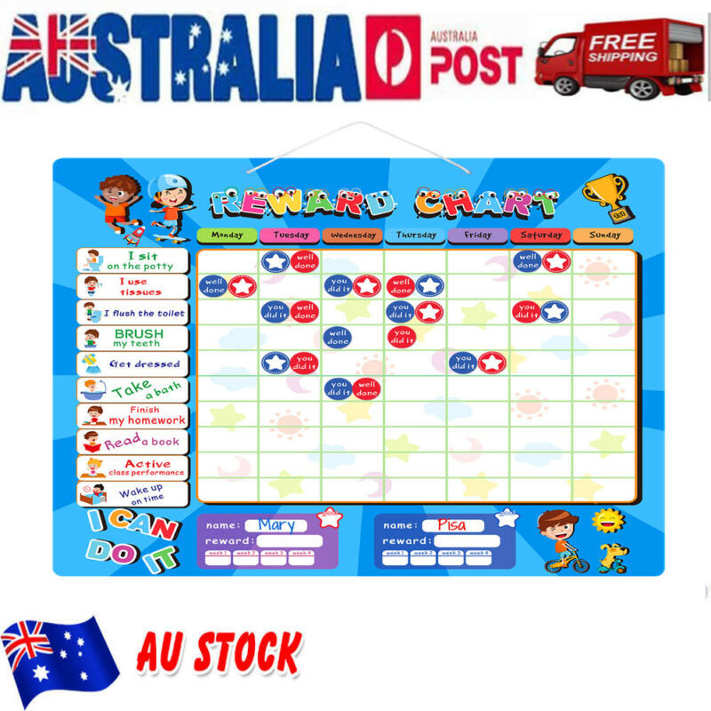 Magnetic Reward Chart Australia