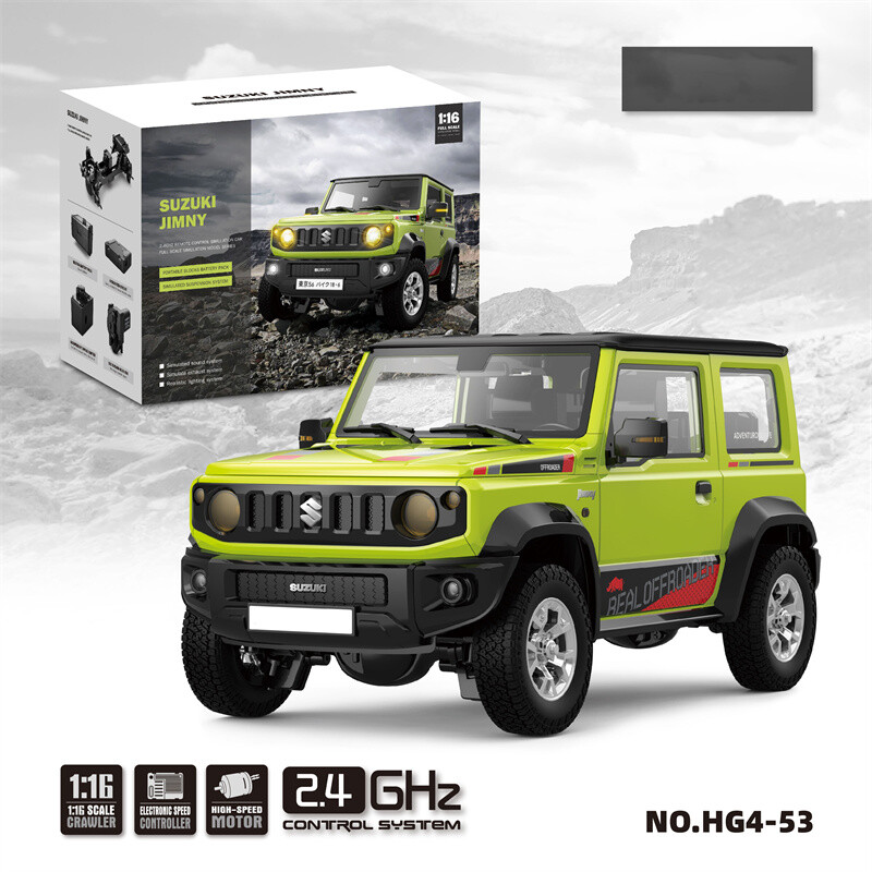 HG4-53 1/16 RC Climbing Buggy w/Lighted Voice-Activated Smoke Machine RC Car