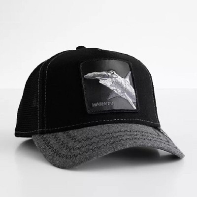 

Шляпа Goorin Bros Animal Farm Trucker Hats Animals Hammer Black, Черный