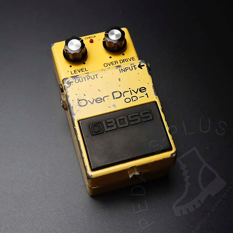 Boss OD-1 Over Drive 1977 #6500 RC3403ADB | eBay