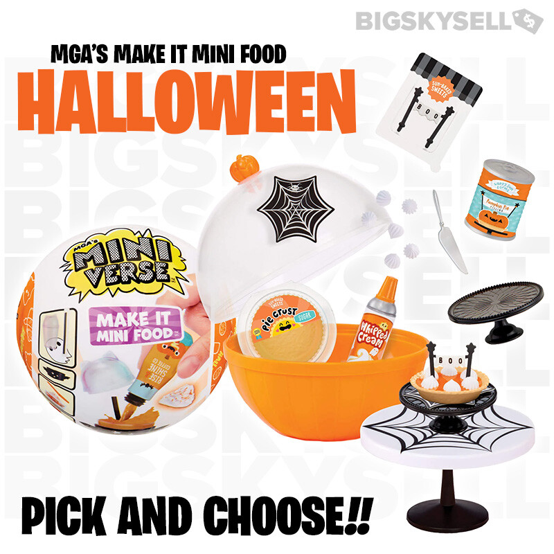 MGA Miniverse Make It Mini Food HALLOWEEN Craft