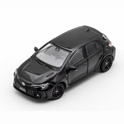 1:64 Scale GCD Toyota GR Corolla Black LHD Diecast Model Car Toy Gift Collection