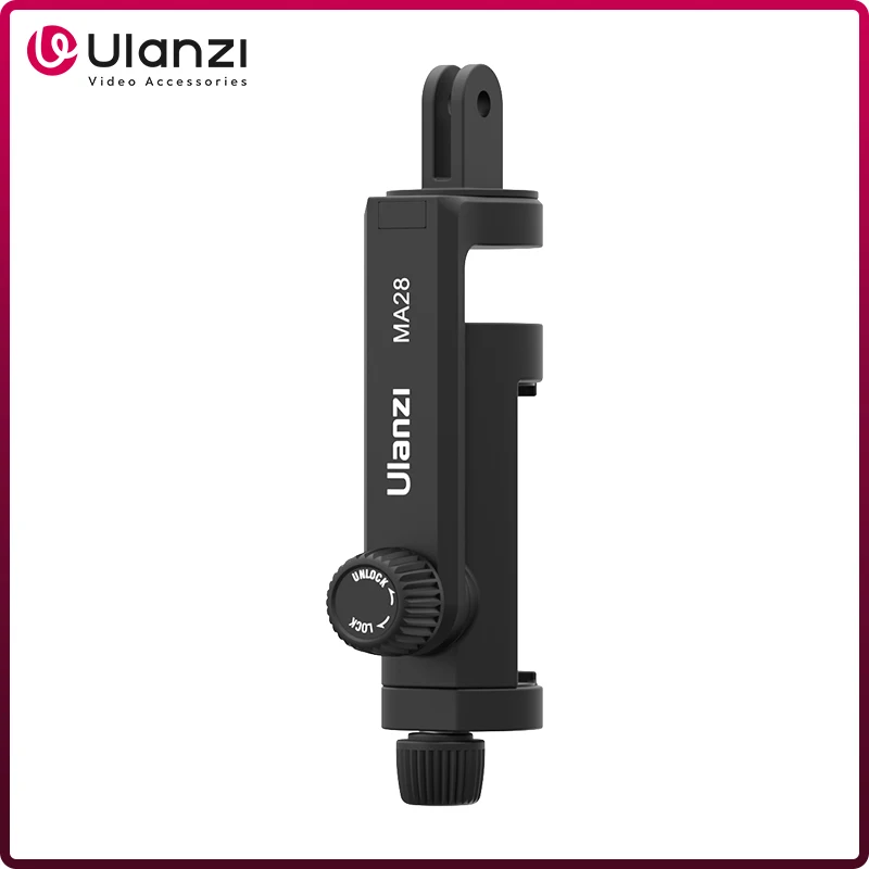 MA28 Phone Tripod Holder Clamp Vertical Horizontal Shooting Phone Mount Holder f