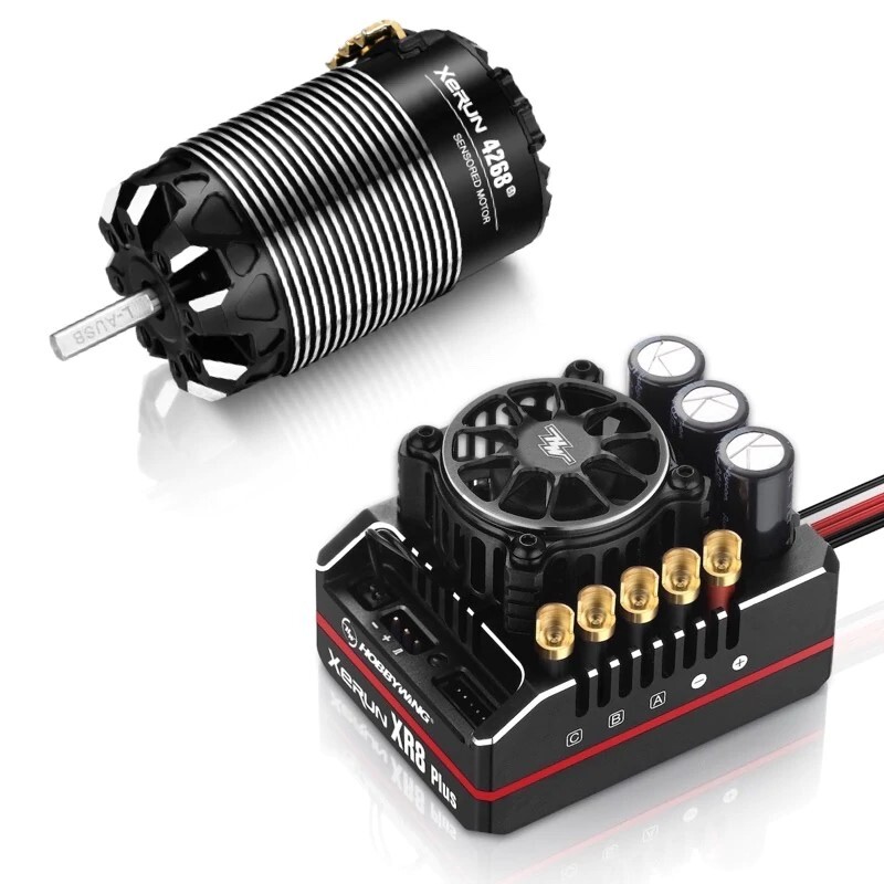 Hobbywing XR8 Plus Combo G2S ESC + 4268 G3 Motor (2200kv