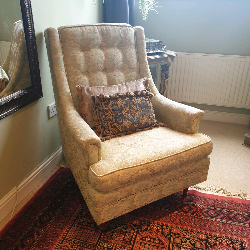 2 Mid Century Wingback Chairs In Taunton Somerset Gumtree