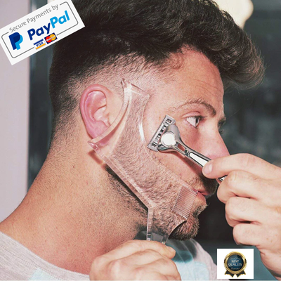 Beard Styling Shaping Template Comb Tool Shaving Shape Men Lines