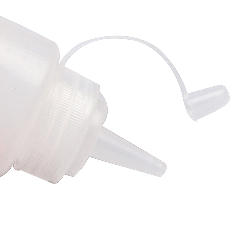 4PCS Squeeze Squirt Condiment Bottles Salad Sauce Dispenser Ketchup CruetD-ls