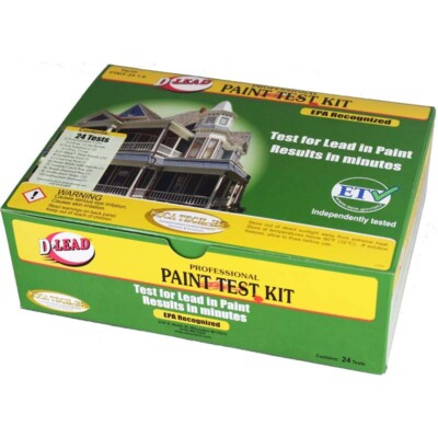 D-Lead Lead Paint Test Kits - Box Contains 24 Tests