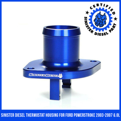 Sinister Diesel Thermostat Housing for Ford Powerstroke 2003-2007 6.0L