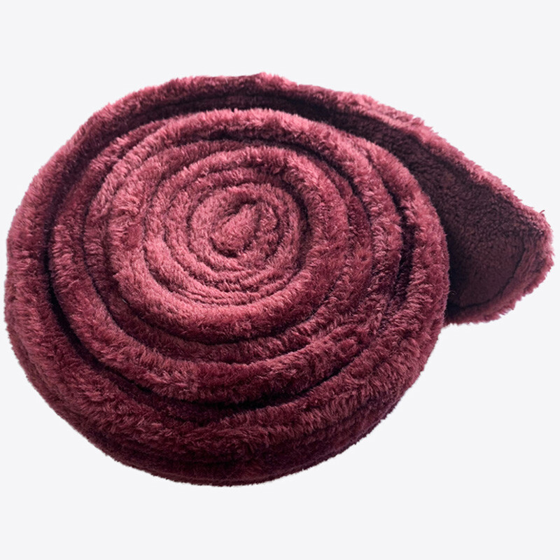 Donna Morbido Peluche Pigiama Vestaglia Ricambio Cintura Flanella Wrap Cravatta