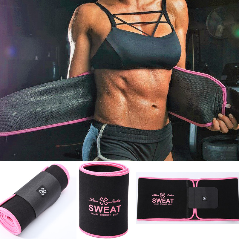 SWEAT Premium Waist Trimmer Belt for Men & Women Shaper Weight Loss Sport Wrap