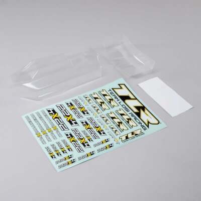 TLR230016 TLR 22X-4 Body & Wing (Clear) (Lighweight)