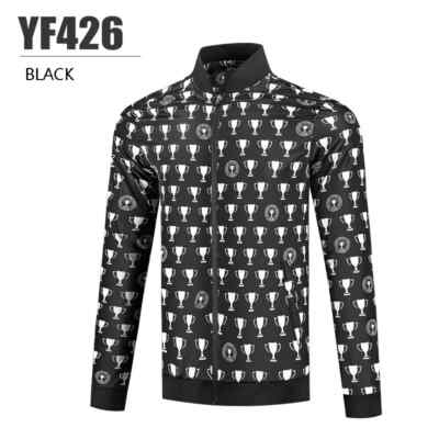 PGM Men Golf Jackets Male Waterproof Windproof Coat Men Printed Zipper Coat