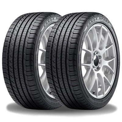 2 Goodyear Eagle Sport All Season 255/50R20 109V Performance 50000 Mile Tires