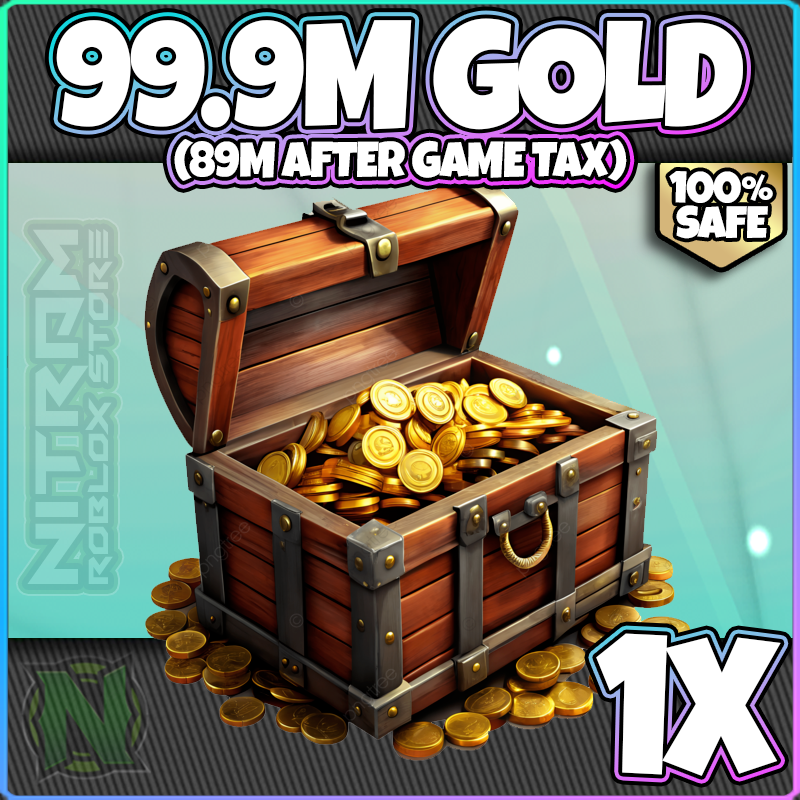 Roblox World Zero - GOLD - 99.9M - 1x