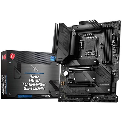 MSI MAG H670 TOMAHAWK WIFI DDR4 Motherboard ATX LGA1700 Socket 7D25-030R