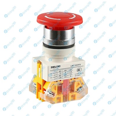 1PCS NEW DELIXI Emergency Button Switch LAY7-11ZS