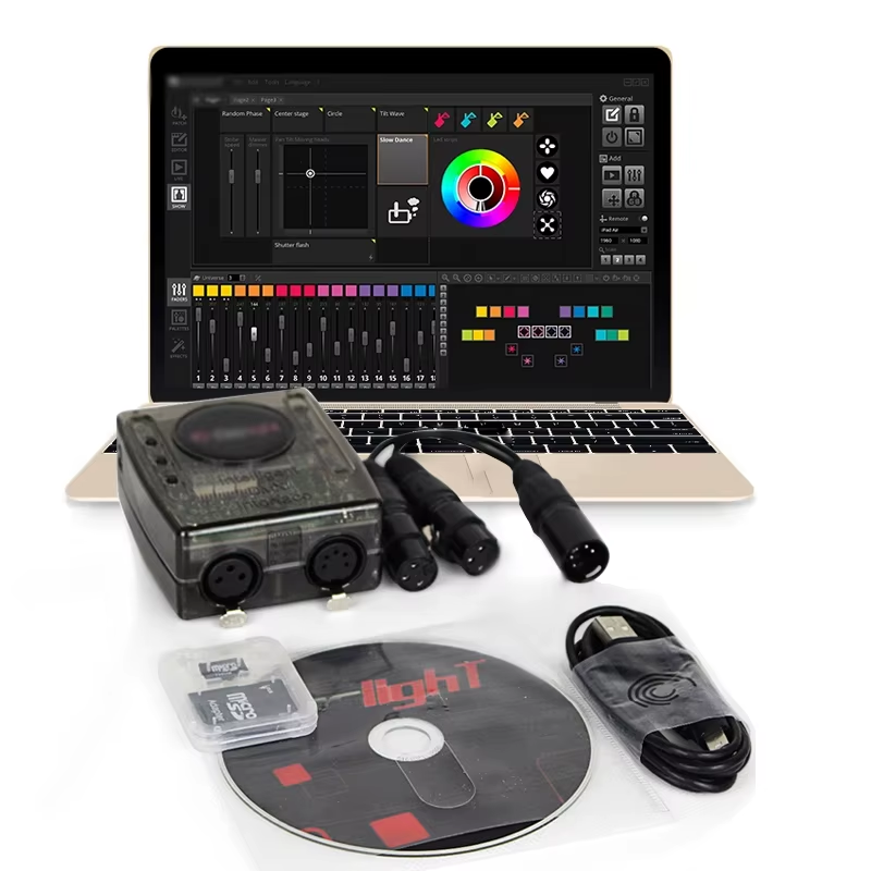 Daslight DVC4 GZM Stage Lighting Control Software 1536 CH DMX512 Control DJ Disc