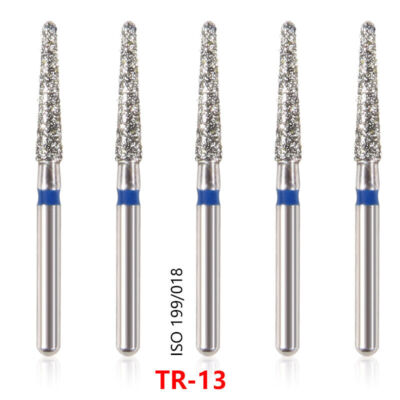 50 Pcs Dental Diamond FG High Speed Burs for Polishing Smoothing Teeth Polishers