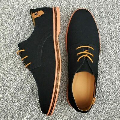 Suede Leather Men Shoes Oxford Casual Shoes Sneakers Footwear