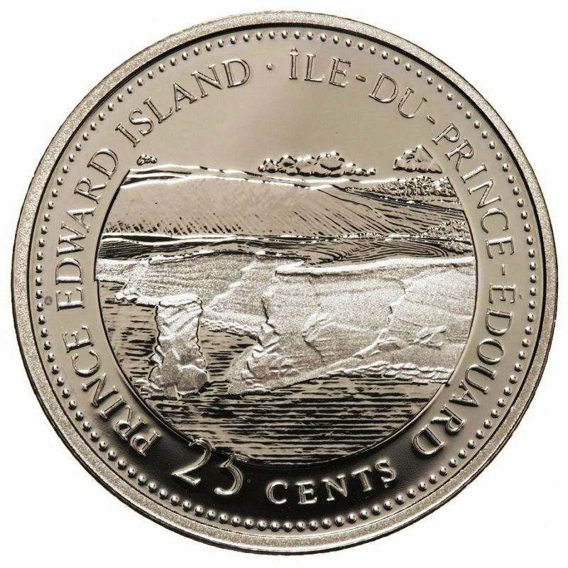 コニャ Canada 1992 (1867-) 25 Cents Province Nova Scotia Quarter