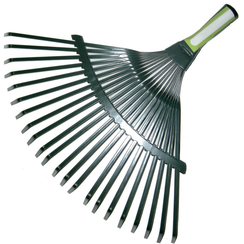 Scopa Rastrello Fisso 22 Denti Pulizia Giardino Erba Esterno Giardinaggio dfh