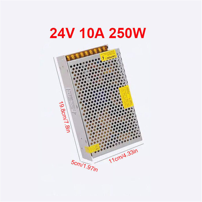 AC110V-220V TO DC 12V 24V Switch Power Supply Driver Adapter For LED Strip Light