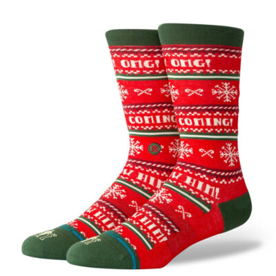 STANCE x Elf I Know Him Christmas Movie Socks Large Men's 9-13