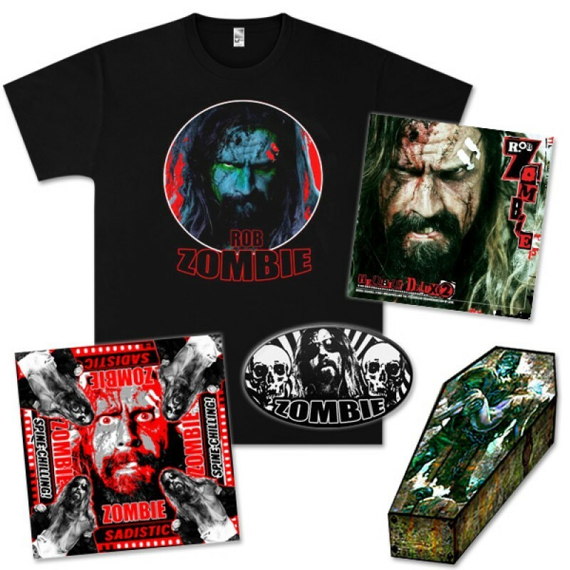 Rob Zombie - Hellbilly Deluxe 2Â  Coffin Case Limited Edition Collector 2009